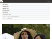 Tablet Screenshot of cariocas-shop.de